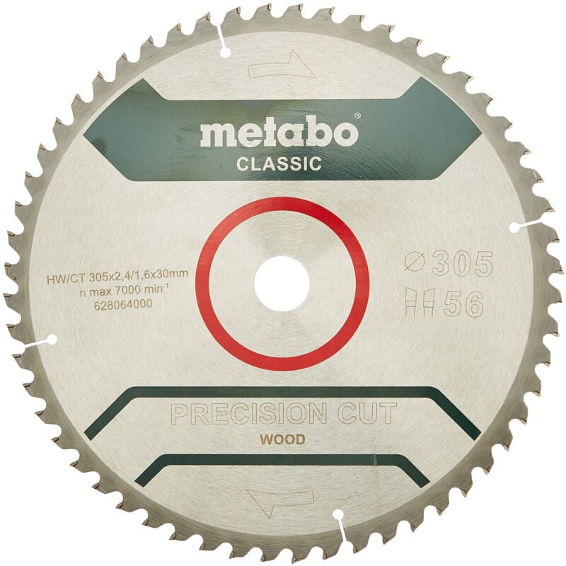 PRECISIONCUTCLASSIC 305X30, 56 WZ 5°NEG METABO 628064000