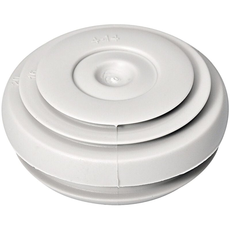 SCHNEIDER MUREVA PASSE CÂBLE D20 IP55 BLANC POLAIRE - IMT36130