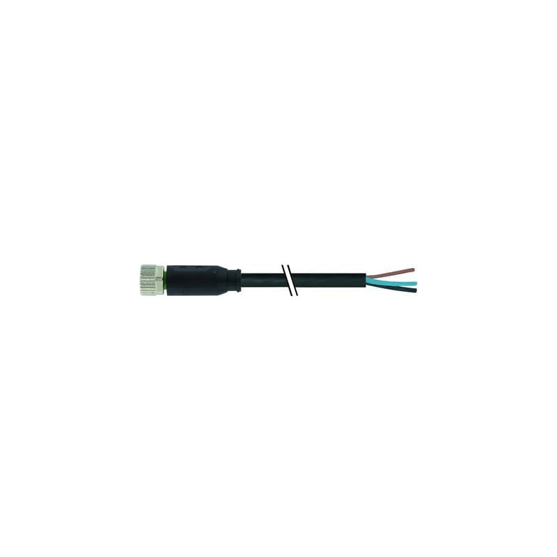 MURR ELEKTRONIK 7000-08061-6110100 CONNECTEUR NON CONFECTIONNÉ POUR CAPTEURS/ACTIONNEURS 1.00 M NOMBRE DE PÔLES: 4 1 PC(S)