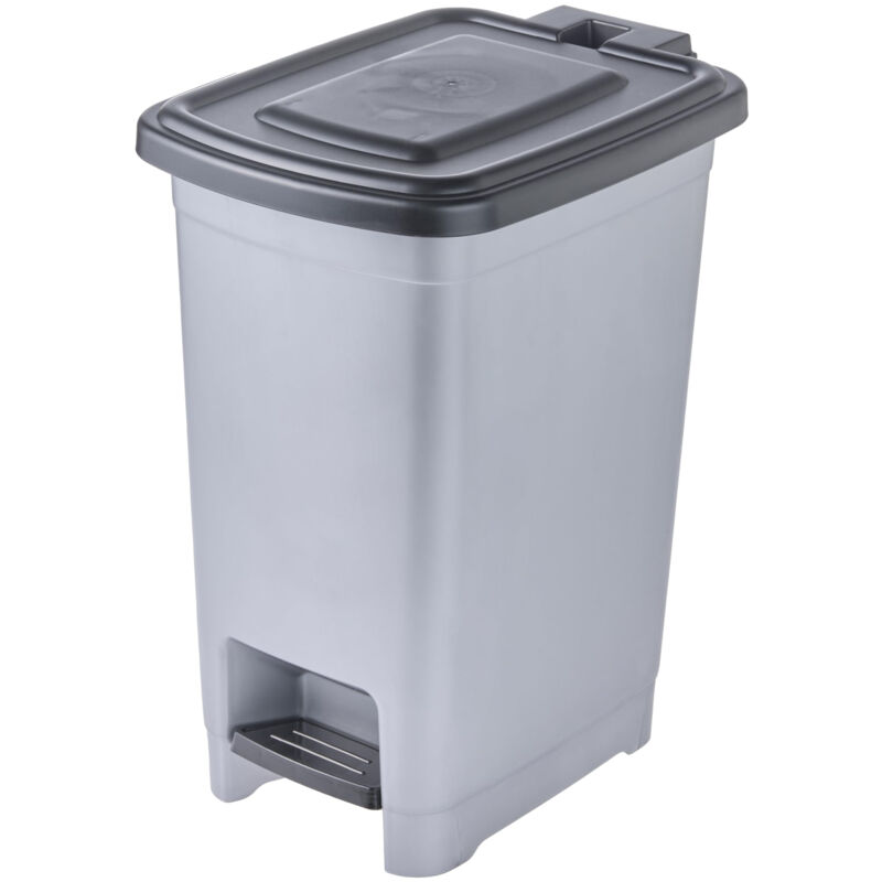 Poubelle Murale Brabantia Bo 7L - Dreamy Blue - Couvercle Silencieux - Compacte Et élégante - Pour Salle De Bain, Toilettes, Bureau