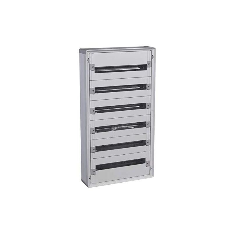COFFRET DISTRIBUTION ISOLANT XL3 160 - TOUT MODULAIRE - 6 RANGÉES - 144 MOD LEGRAND LEG401806