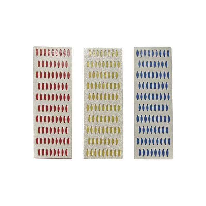 JEU DE PIERRES À AIGUISER AU DIAMANT - 3 PCS PEREL HFIS3