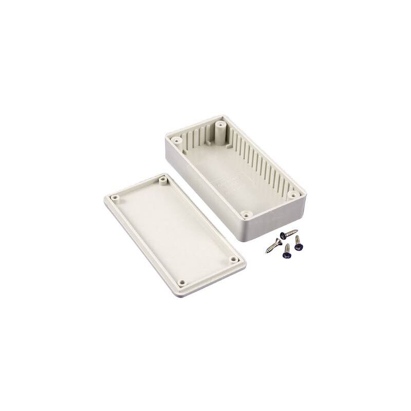 BOÎTIER UNIVERSEL HAMMOND ELECTRONICS 1591DSGY ABS GRIS CLAIR (RAL 7035) 150 X 80 X 50 1 PC(S)