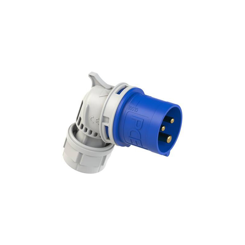 PCE PC ELECTRIC 8013-6 MÂLE COUDÉ CEE-CARA 16 A 3 PÔLES 230 V 1 PC(S)
