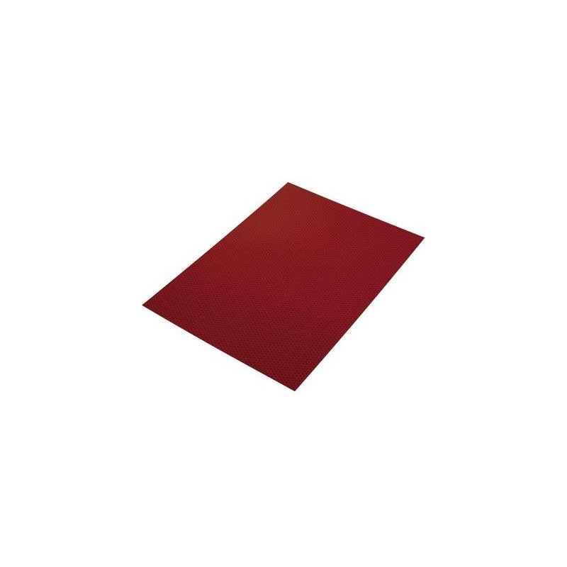 FEUILLE A4 ADHÉSIVE RÉFLÉCHISSANTE CONRAD RT/A4-RD (L X L) 300 MM X 210 MM ROUGE FEUILLE DE POLYÉTHYLÈNE 1 FEUILLE