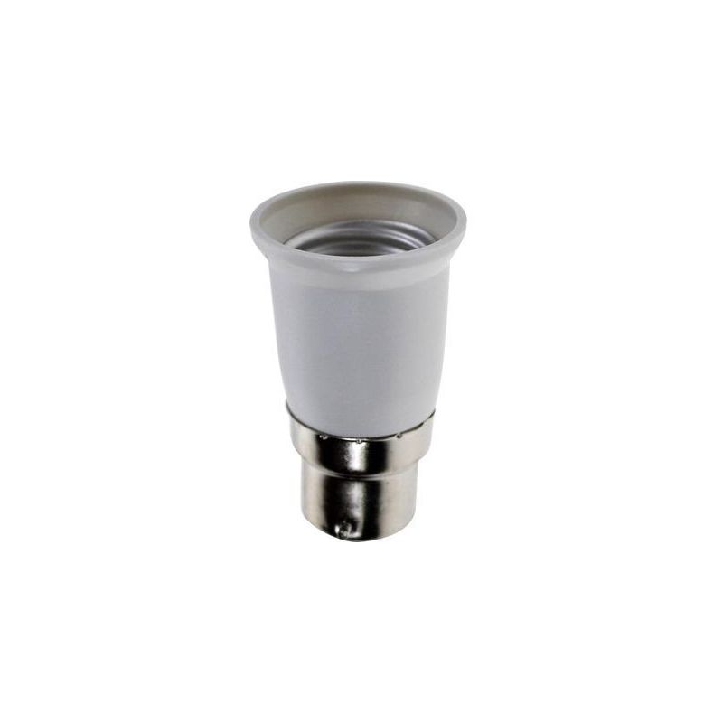 Adaptateur pour culot d'ampoule E14 vers E27 - Franelec