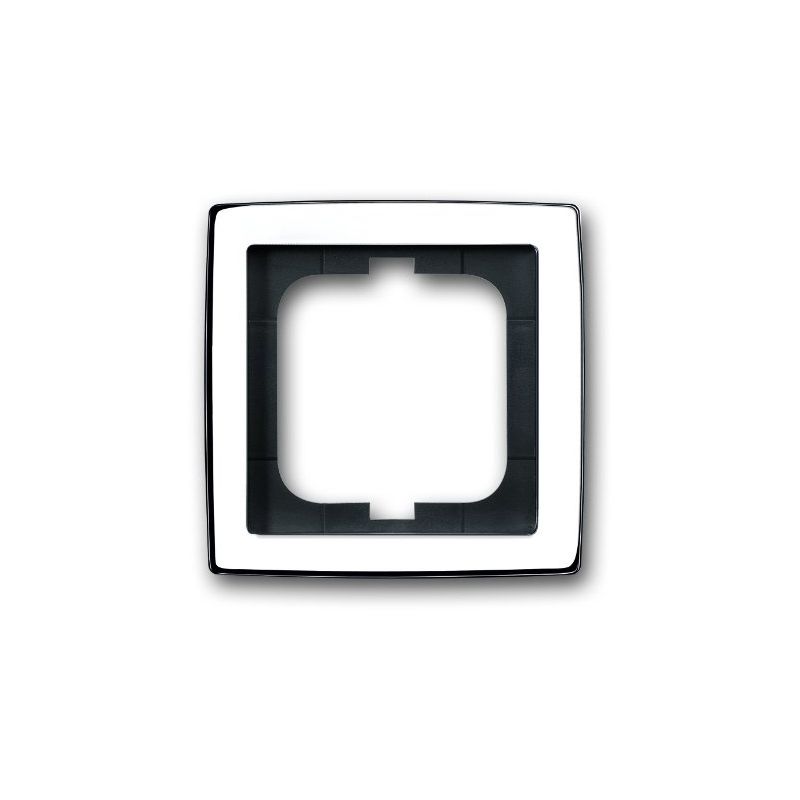 Cadre Chromé 1721-80G Busch Jaeger 1721-80G 2CKA001754A4326 Cadre