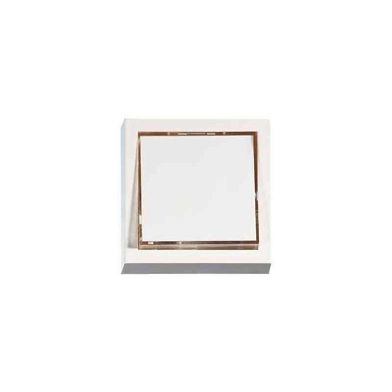 FRIEDLAND - BOUTON POUSSOIR QUADRA BLANC NOVAR FRIEDLAND D680