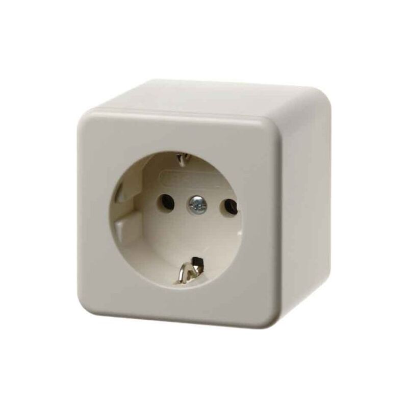 Berker Prise de charge USB 12V double polaire blanc brillant