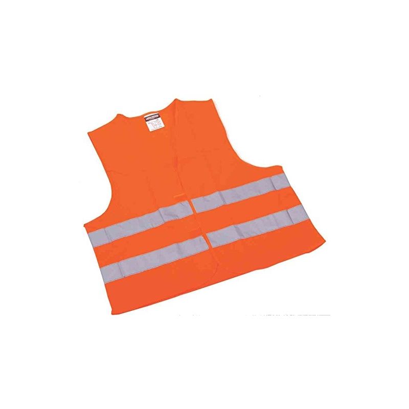 LEINA Gilet de sécurité réfléchissant en polyester - Orange
