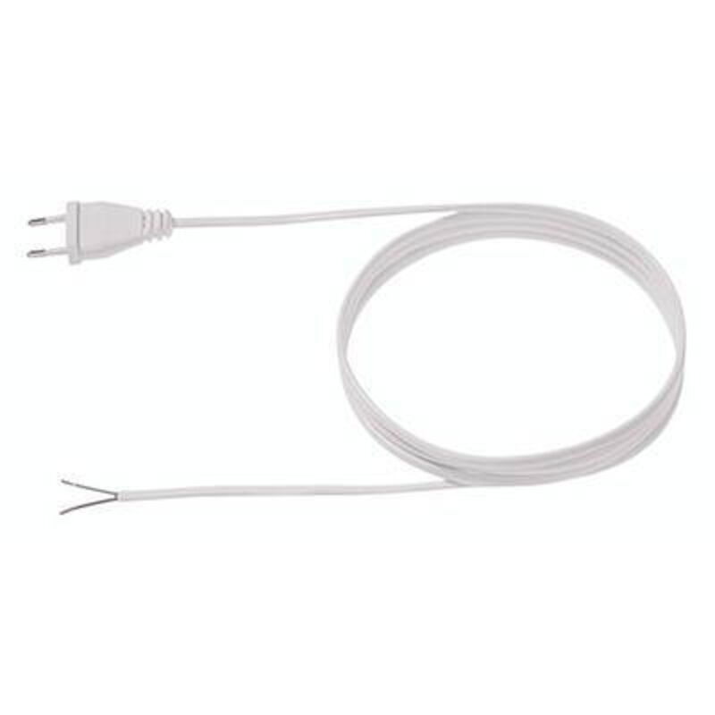 Bachmann 910178 – Spina Elettrica USA 2 Poli Non Polarizzata, Duroplast Nero, Connettore Di Potenza