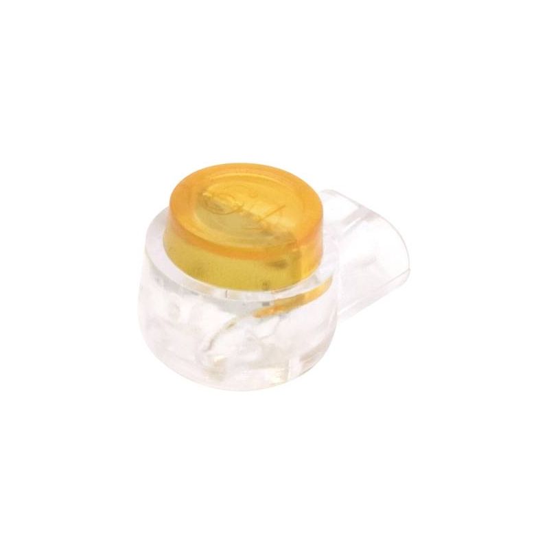 CONNECTIQUE DE JONCTION QUADRIOS 1905C130 FLEXIBLE: 0.40-0.90 MM² RIGIDE: 0.40-0.90 MM² NOMBRE TOTAL DE PÔLES: 2 JAUNE 15 PC(S)
