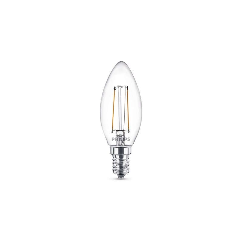 Lot de 10 Ampoules Led Flamme Filament Doré 4 watt (éq. 42 Watt) Culot B22  - Cdiscount Maison