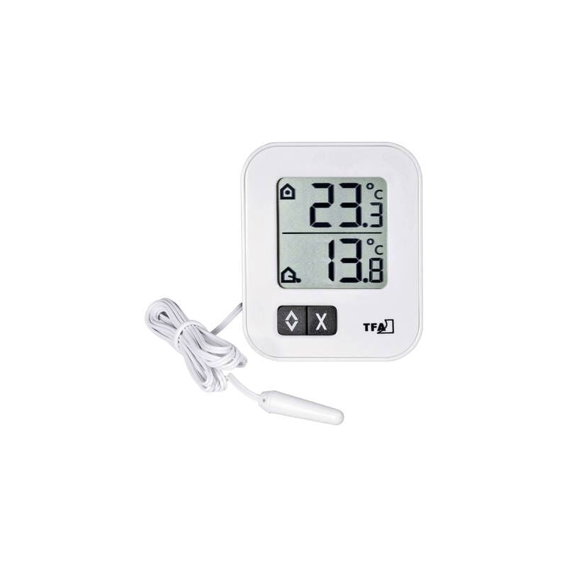 THERMOMÈTRE TFA DOSTMANN 30.1043.02 BLANC