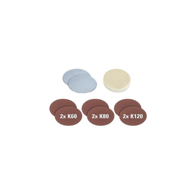 BONNETS ET DISQUES ABRASIFS POUR BT-PO 1100 EINHELL 2093233