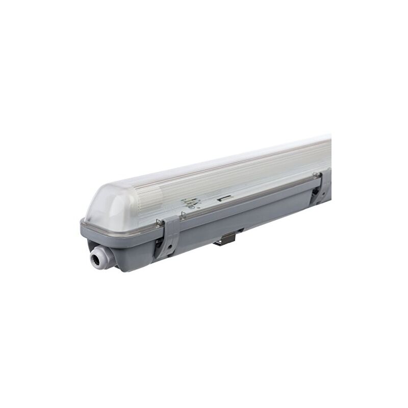 MÜLLER-LICHT A +, PLASTIQUE, GRIS, 126.5  X  7.2  X  8.6 CM 18 WATTS 230 VOLTS
