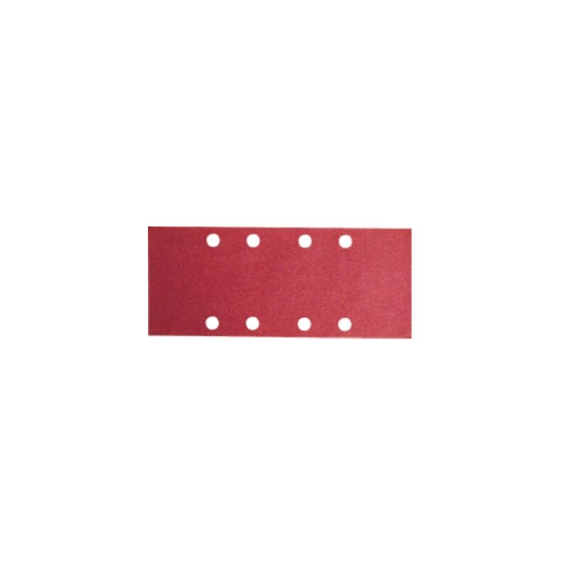BOSCH 2609256A83 FEUILLES ABRASIVES POUR PONCEUSES VIBRANTES 93 X 185 NOMBRE DE TROUS 8 GRAIN 120 LOT DE 10 FEUILLES