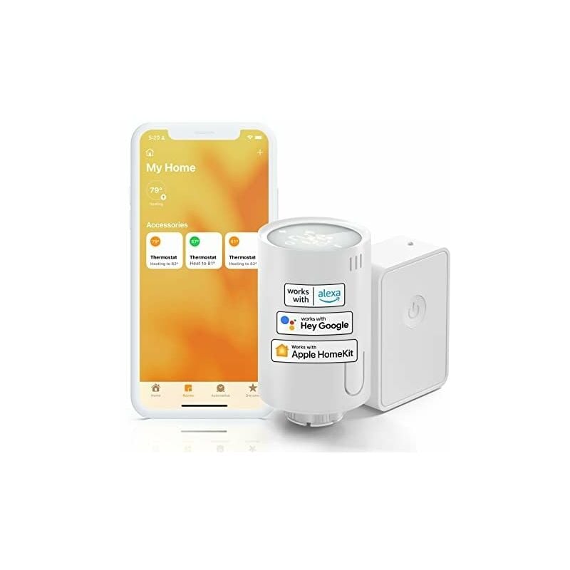 Tête thermostatique connectée Smart Home - Smart Home - Têtes  thermostatiques et thermostats intelligents