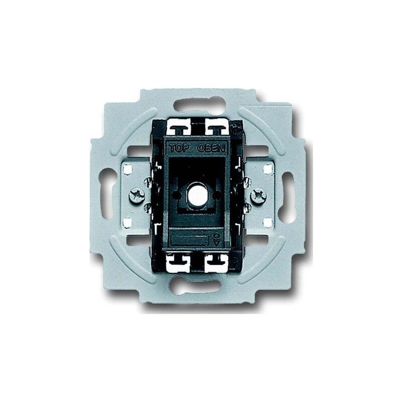 Busch-Jaeger 2025U Interruttore A Scheda Magnetica, 1-Polo, 250V~, 10A, Per Hotel O Ufficio, Da Incasso