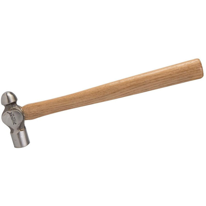 Marteau à Panne Ronde Silverline - Tête Acier Forgé, Manche Bois