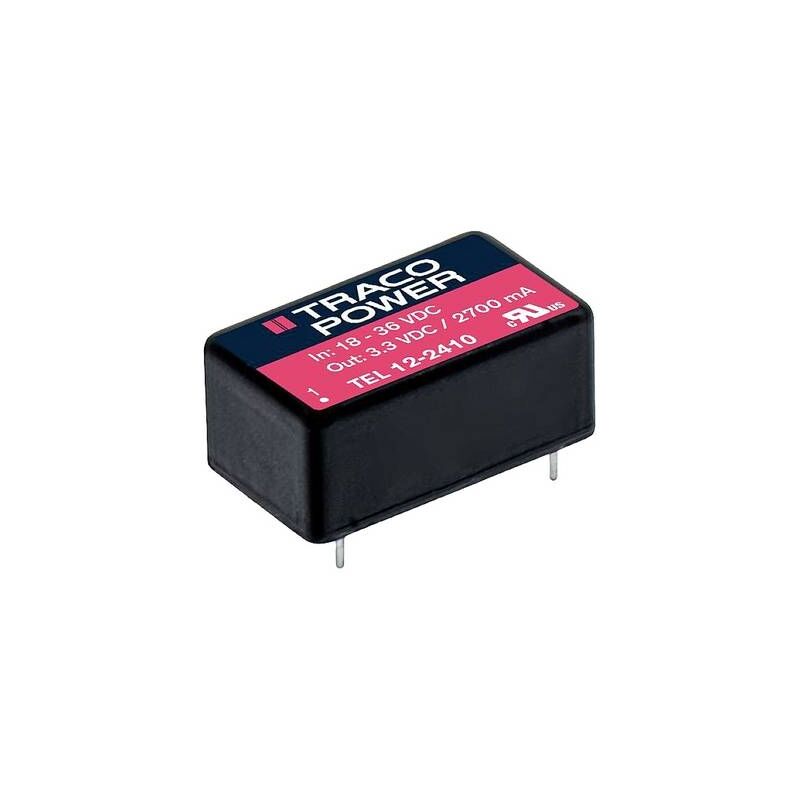 TRACOPOWER TEL 12-2422 CONVERTISSEUR CC/CC 500 MA 12 W