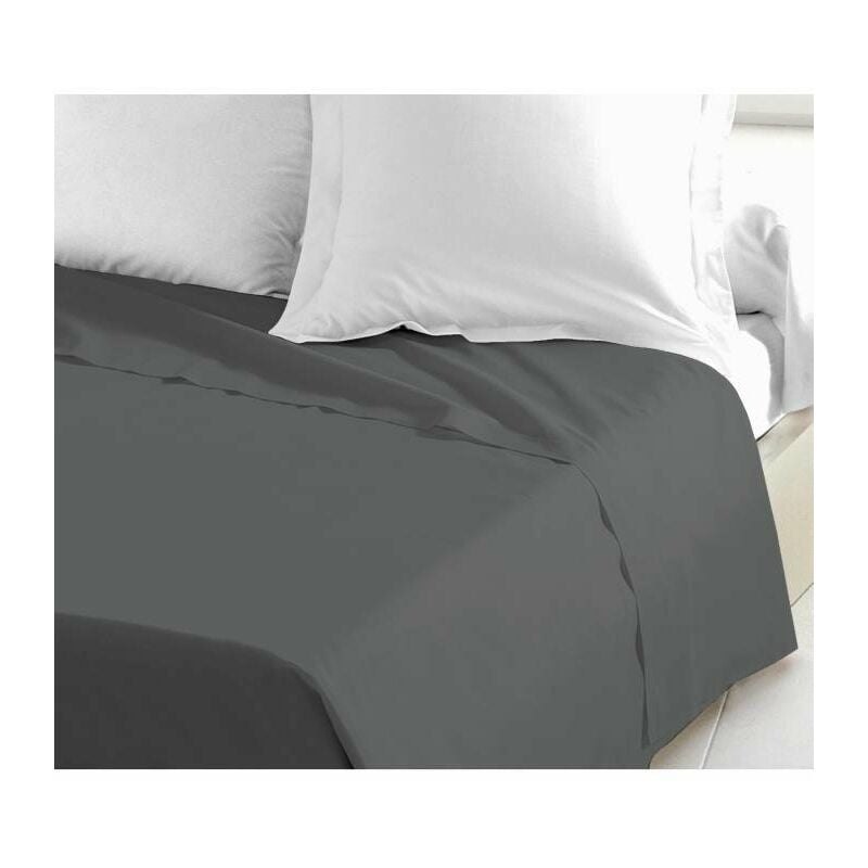 Drap housse - 100% coton - 160 x 200 + Bonnet 35 cm - LOVELY HOME -  Cdiscount Maison