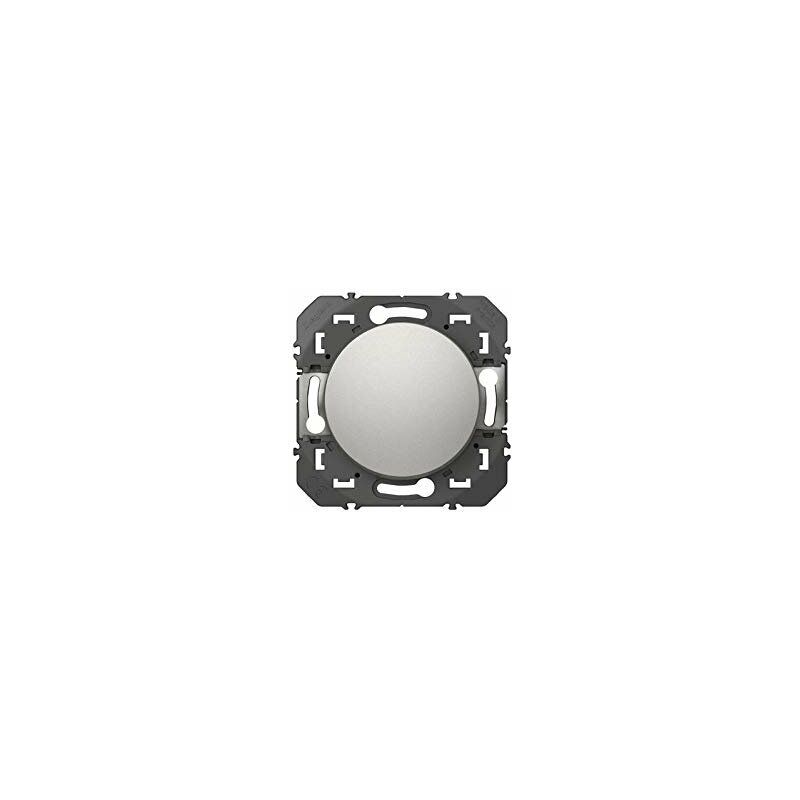 INTERRUPTEUR OU VA-ET-VIENT LEGRAND DOOXIE 10AX 250V FINITION ALUMINIUM LEG600101