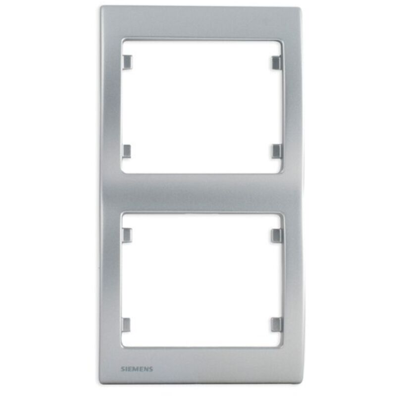 Plaque Double Verticale Alvaïs Design - Référence ALB81257, Neuve, Pour Installation électrique