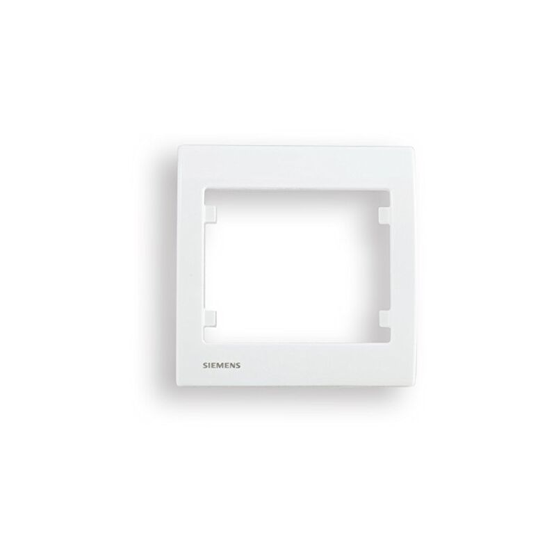 Siemens - Plaque Simple Blanc Delta Viva Siemens - Équipements
