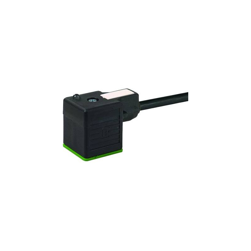 CONNECTEUR DE VANNE NOIR 7000-18021-6160250 MURR ELEKTRONIK CONTENU: 1 PC(S)