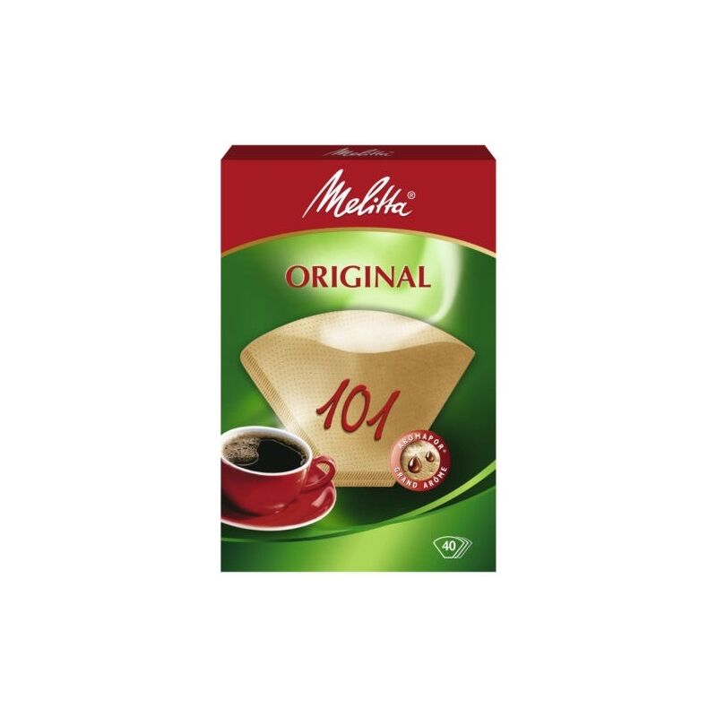 Melitta filtre à café 1 x 4, paquet de 40 pièces