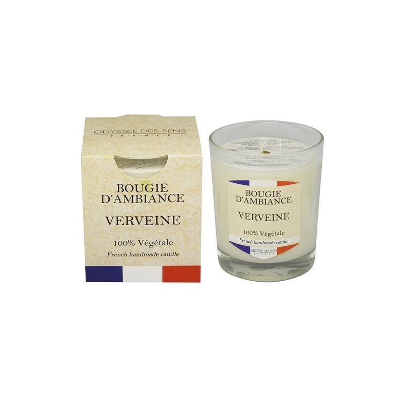 Plantes & Parfums - Bougie Végétale Parfumée 180g Cannelle Orange