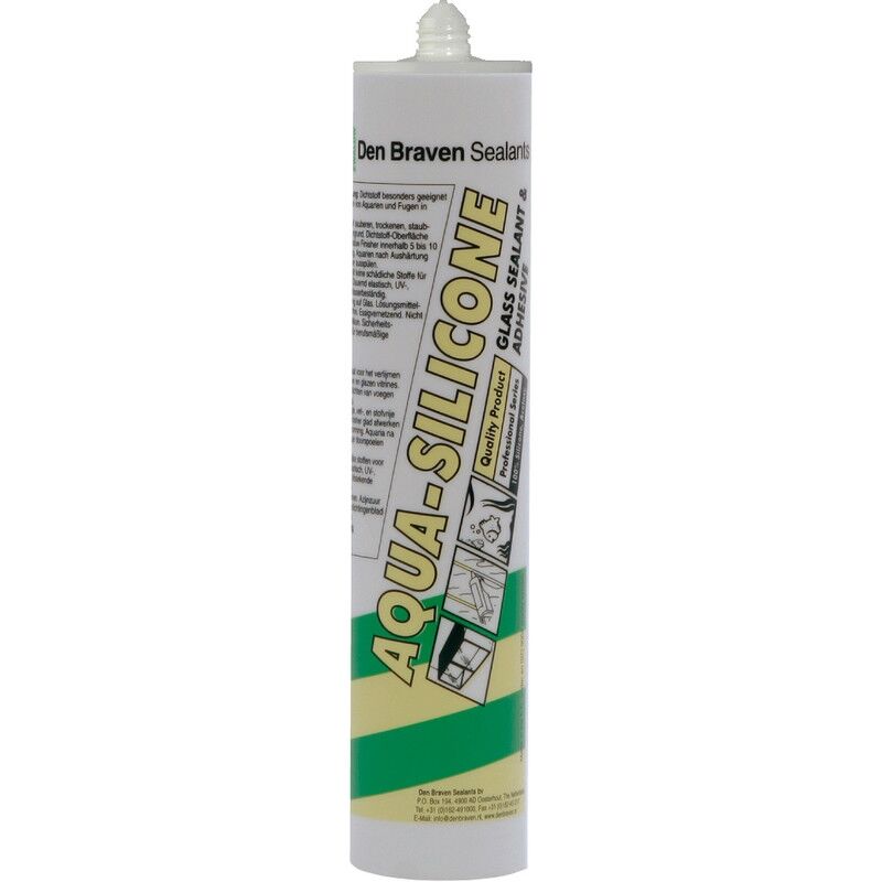 Mastic silicone blanc cartouche 310ml qualité pro - Soglass