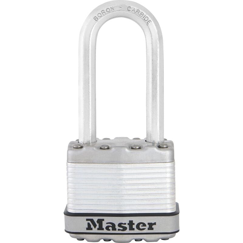 Master Lock 150EURT Lot de 2 Cadenas à Clé en Laiton, Doré, 6,8 x 5 x 1,4  cm