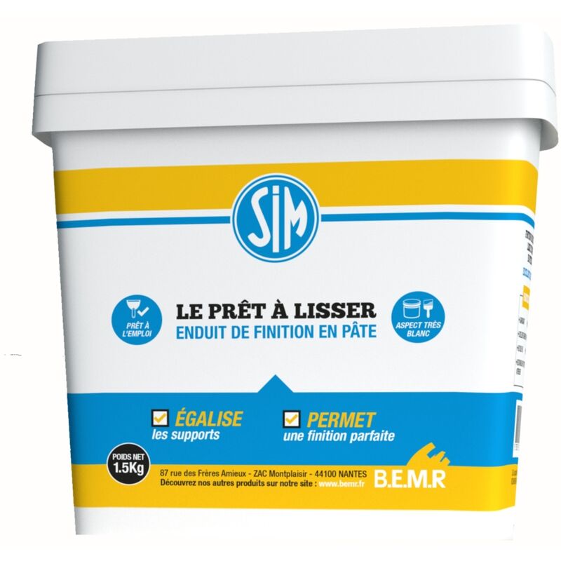 SIM LE PRET A LISSER PATE 1K5 BMFL1001.5