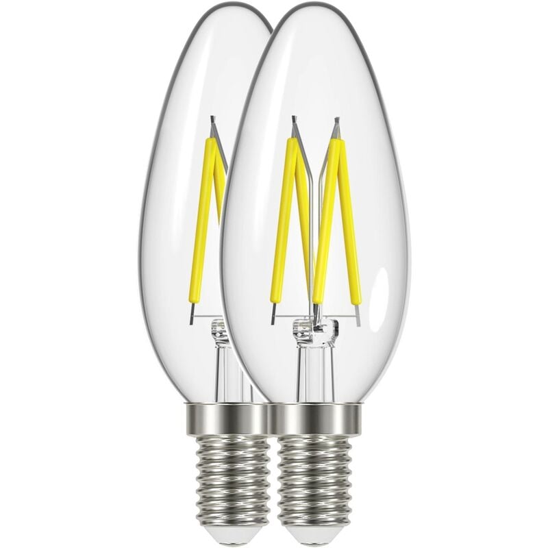 Prolight ampoule LED flamme E14 2,5W blanc chaud