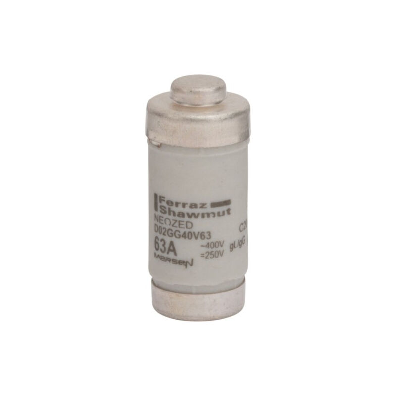 MERSEN 4086500010134 D02GG40V63 D02 FUSIBLE 63A CUIVRÉ C201873