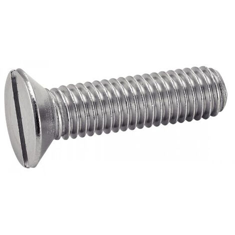 VIS à MéTAUX TêTE FRAISéE FENDUE INOX A2 DIN 963 8X25 BOîTE DE 100 - ACTON - 622088X25 (1/3)