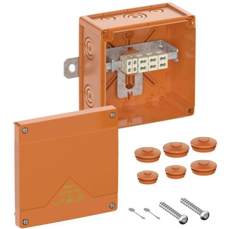 SPELSBERG 86771001 BOÎTE DE DÉRIVATION (L X L X H) 150 X 150 X 85 MM ORANGE IP66 1 PC(S) (1/4)