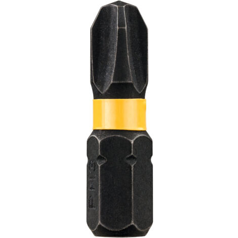 Embouts à chocs Dewalt PH3 x 25 (5 pièces). Torsion extrême.