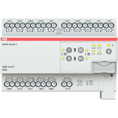 ABB ACTIONNEUR KNX 16/8OUT 16 A MULTIFONCTION 2CDG110251R0011