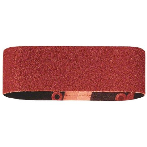 BOSCH 2609256186 SET DE 3 RUBANS ABRASIFS POUR PONCEUSE À RUBAN 40 X 303 MM GRAIN 60-80-120 X 1 (1/6)