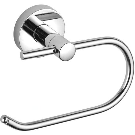 AQUALINE SAMBA - PORTE-ROULEAU TOILETTE SANS COUVERCLE, CHROME SB117 (1/2)