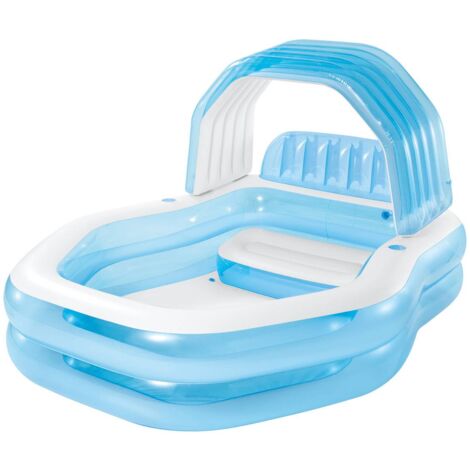 INTEX SWIM CENTER 57186NP PARASOL GONFLABLE POUR PISCINE 229 X 191 X 135 CM