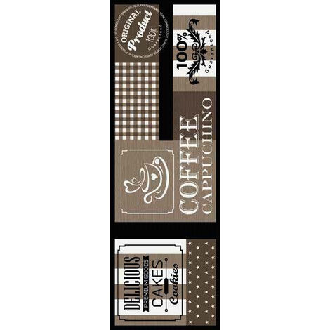 Tapis Coffee Marron 50x150 - Vica (1/2)