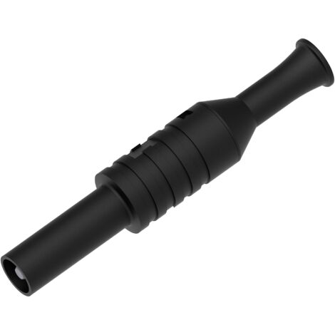 ELECTRO PJP 1065-CD1-N FICHE MÂLE DE LABORATOIRE Ø DE LA BROCHE: 4 MM NOIR 1 PC(S) (1/2)