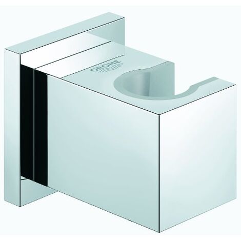 Grohe – Support mural pour douchette Euphoria Cube – Finition chromée – Dimensions 6.6x5.2cm – Non orientable – 27693000