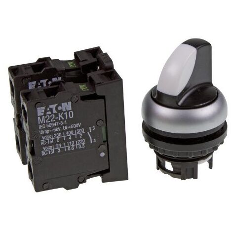 EATON 216520 BOUTON DE RÉGLAGE 2 POSITIONS ET 3 POSITIONS POUR FIXATION FRONTALE
