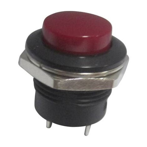 BOUTON POUSSOIR À PRESSION TRU COMPONENTS TC-R13-507A-05RT 1587736 250 V/AC 3 A 1 X OFF/(ON) À RAPPEL 1 PC(S)