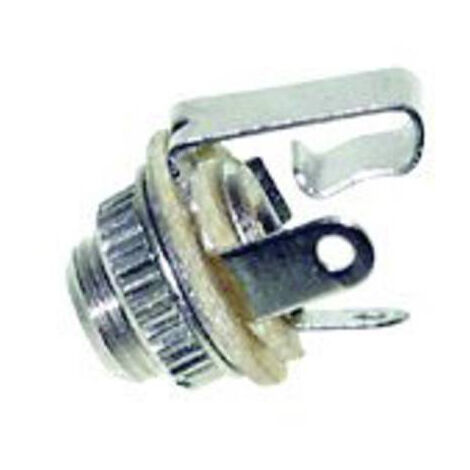 JACK 3.5 MM EMBASE FEMELLE TRU COMPONENTS 1559801 NOMBRE DE PÔLES (NUM): 2 MONO ARGENT 1 PC(S)